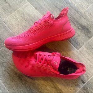 Women's Athletic Running Shoes in Bright Pink